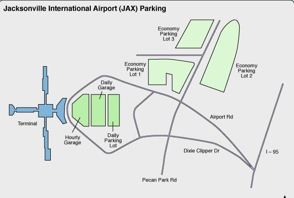 Jacksonville Terminal Parking Map