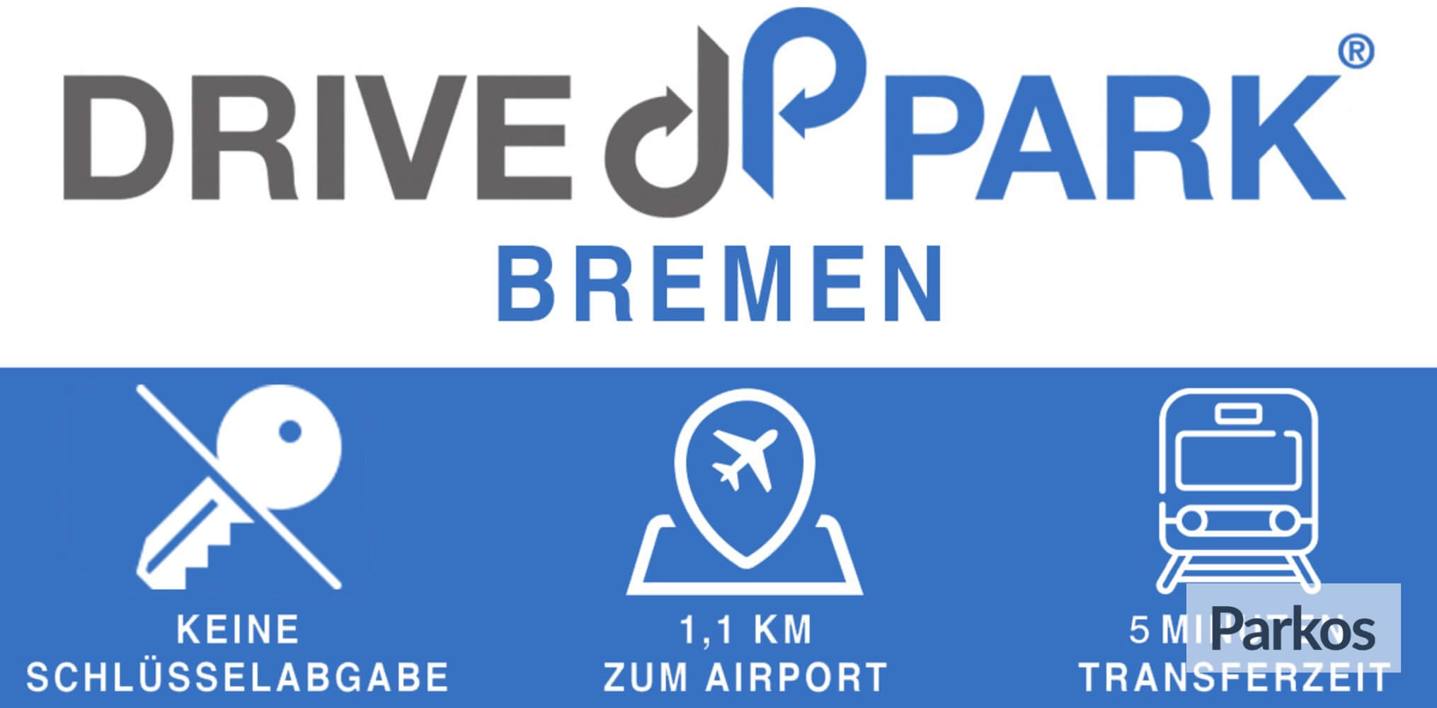 drive&park Bremen (inklusive Bahntransfer) - Parken Flughafen Bremen - picture 1