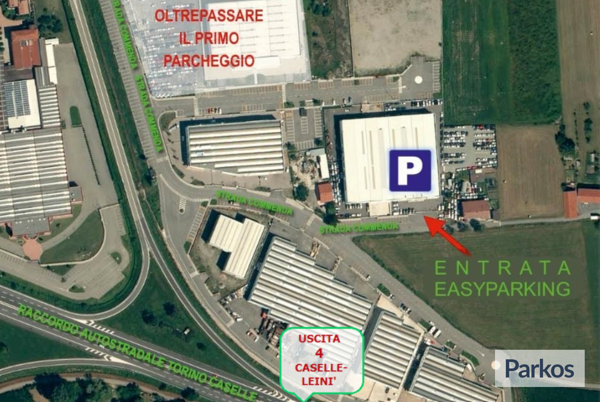 Easy Parking Caselle (Paga in parcheggio) - Parking Aéroport Turin - picture 1