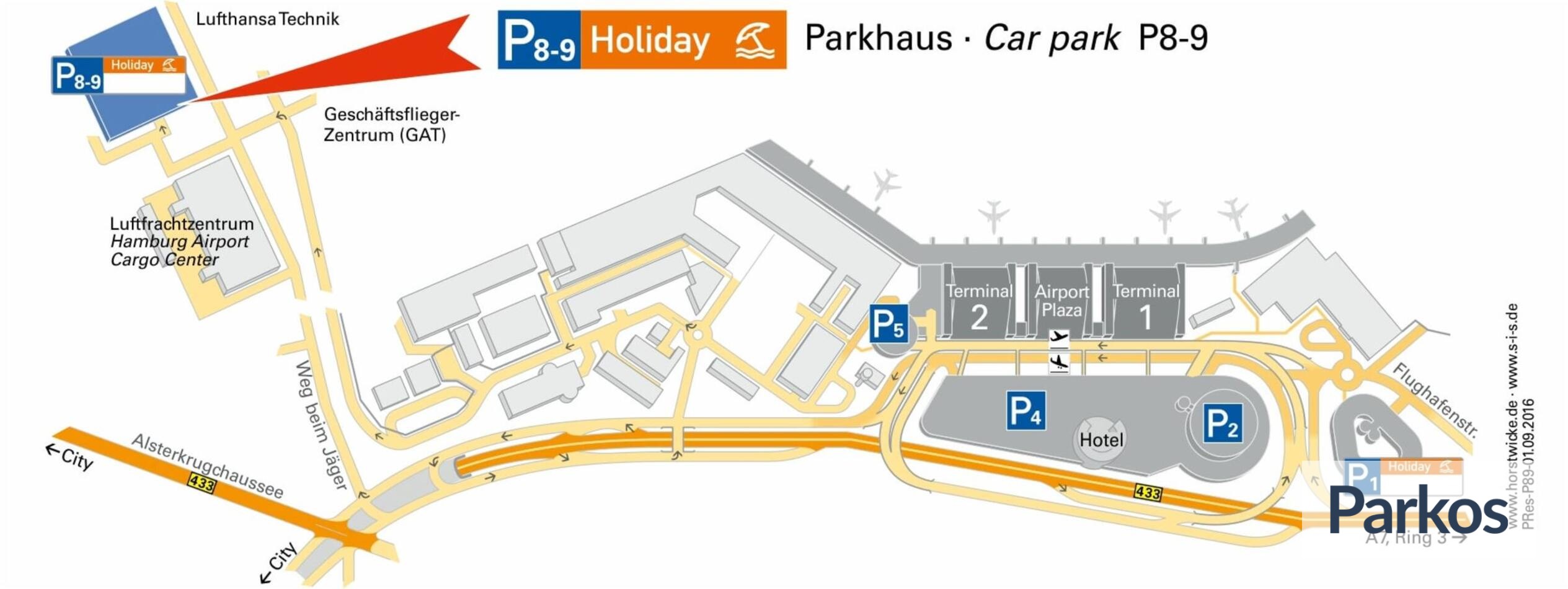 HAPPY PARKING | SMART | P8-9 - Parken Flughafen Hamburg - picture 1