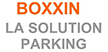 Logo Boxx in parking