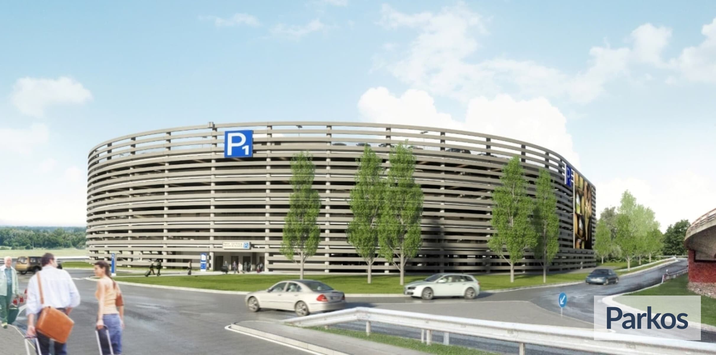 Flughafen Hamburg Parken Termnla 2 Ebene parkos.de