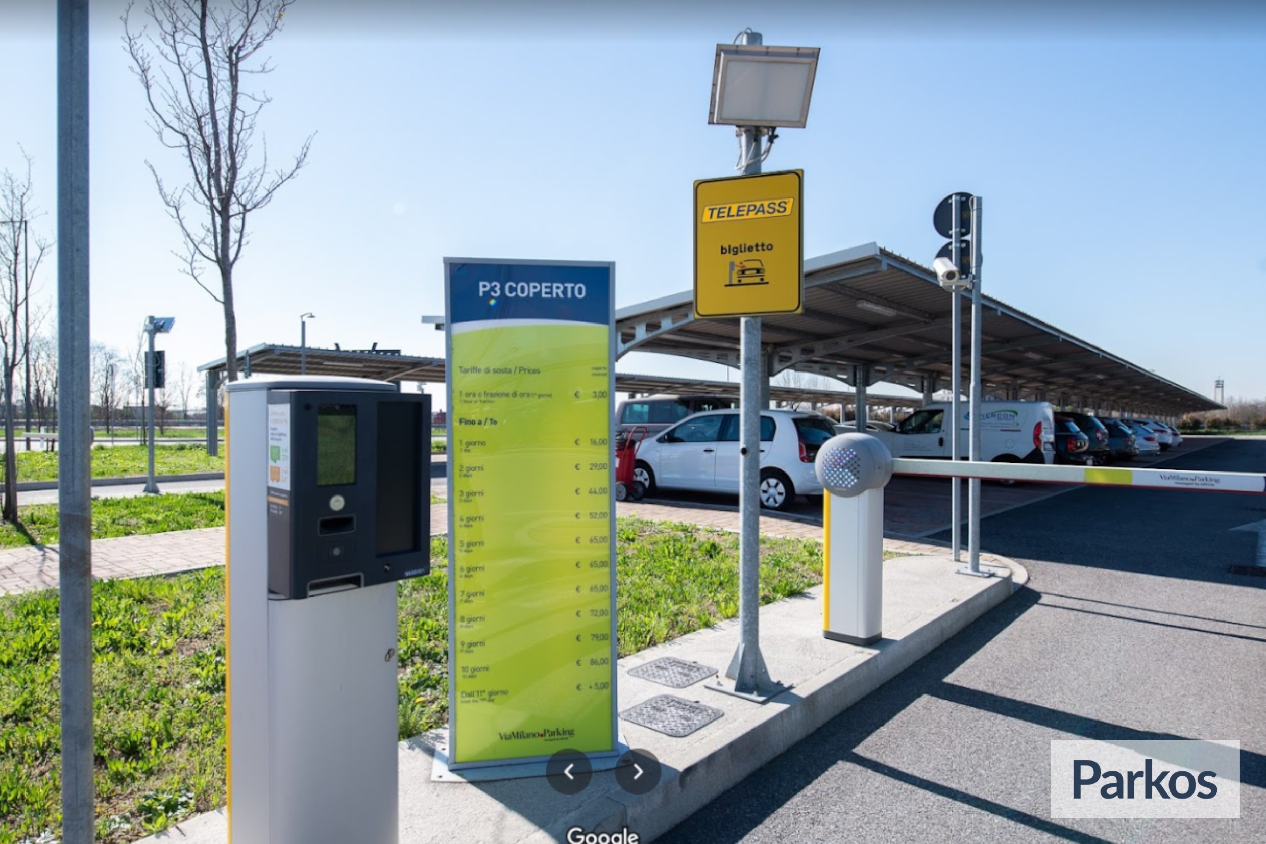 Orio Al Serio Flughafen Mailand Bgy Parking eu.parkos.com