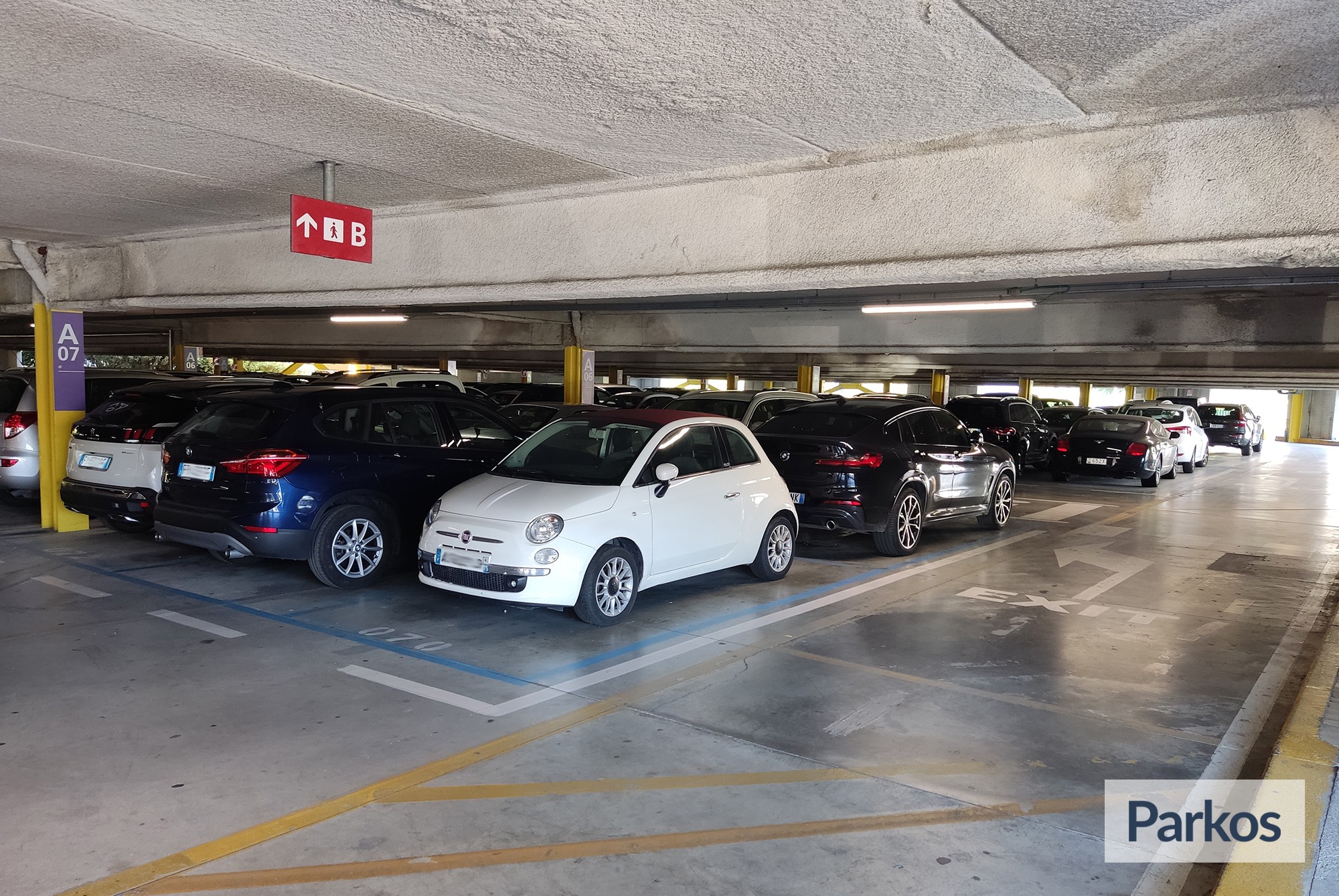Toscana Aeroporti P2 Multi storey Parking Official Pisa Airport Parking