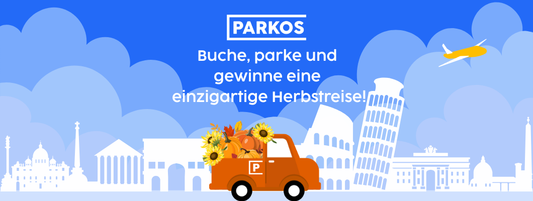 Buche, parke und gewinne eine einzigartige Herbstreise!