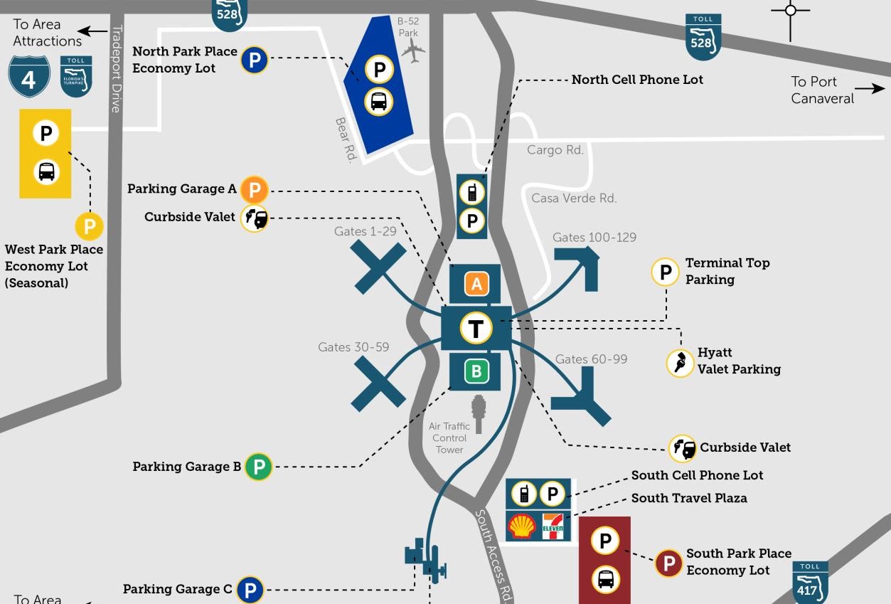 Boston Terminal Parking Map